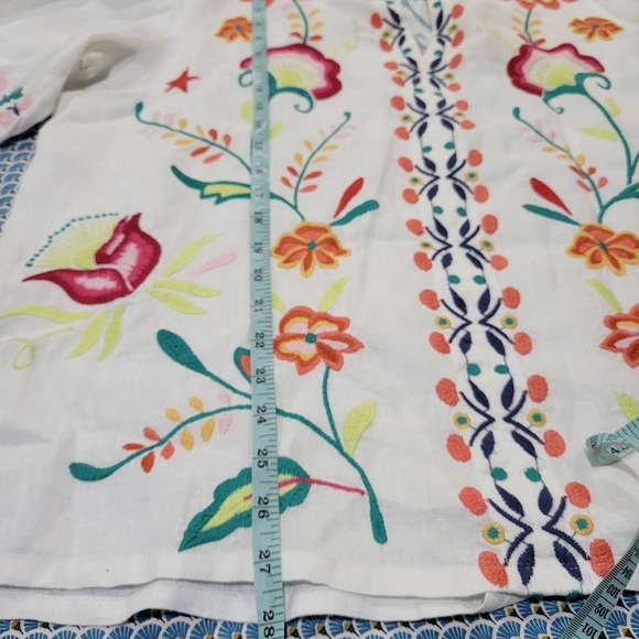 Johnny Was AVERI EASY V-NECK TOP Size XL - Picture 10 of 10